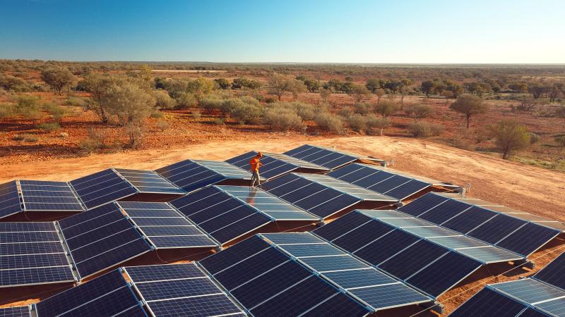 Solar panel array