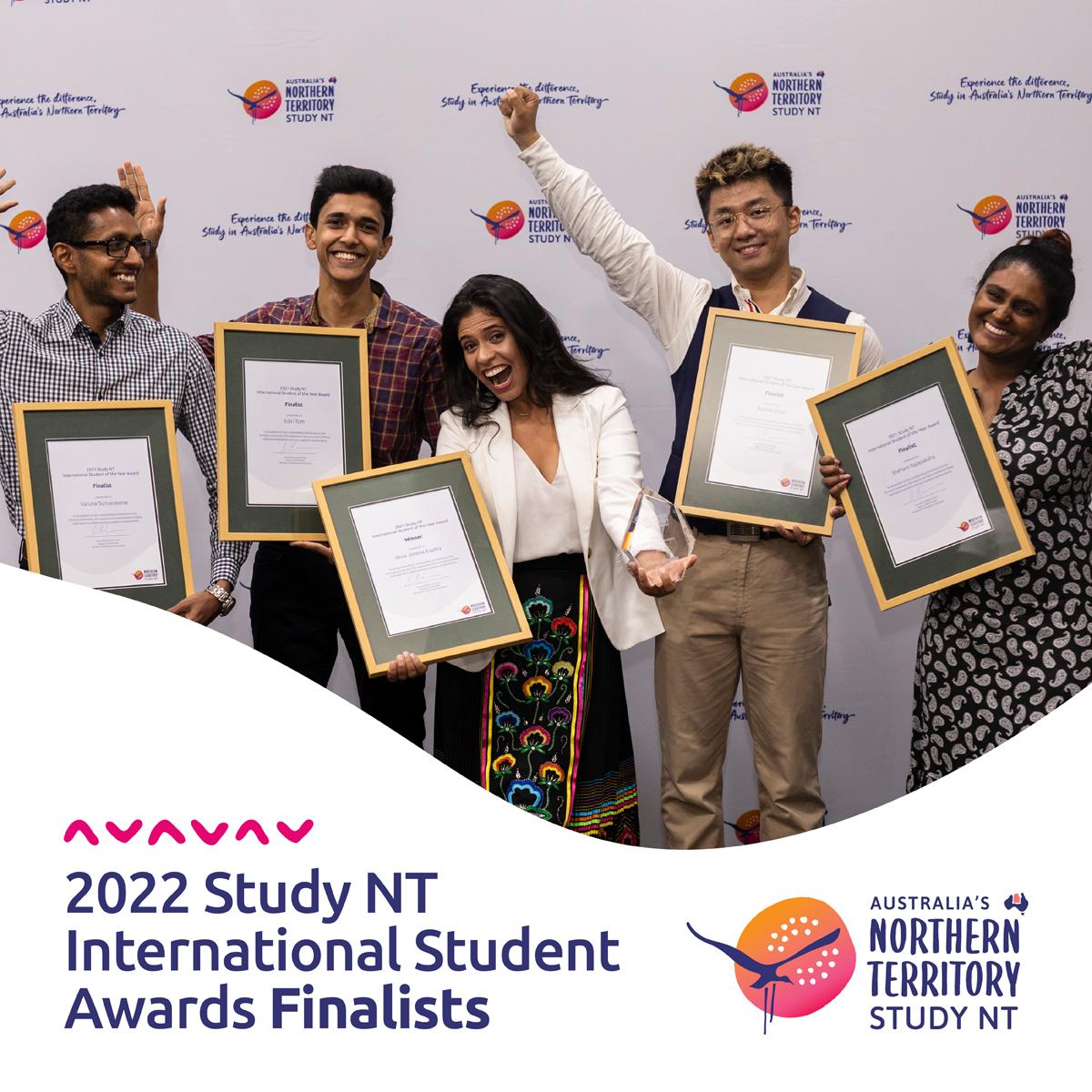 Finalists announced for the 2022 Study NT International Student Awards