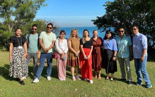 Group shot of internal education agents